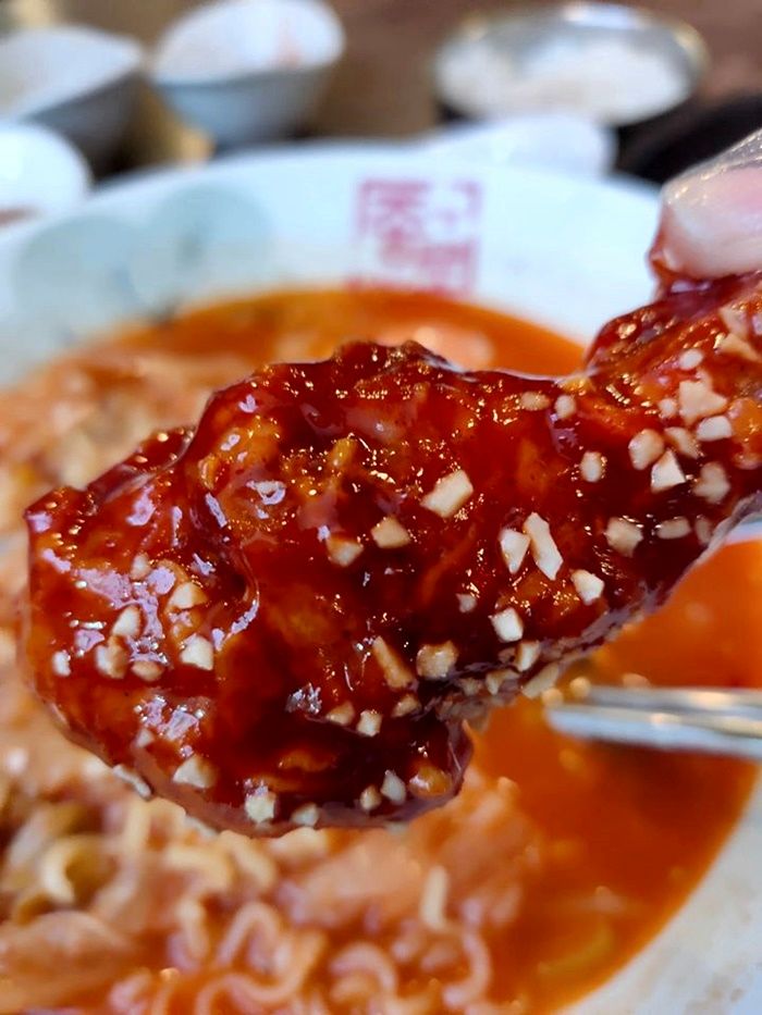 ไก่ทอด ร้าน ITARO อาหารเกาหลีในโตเกียวที่อร่อยเหมือนนั่งกินในทงแดมุน