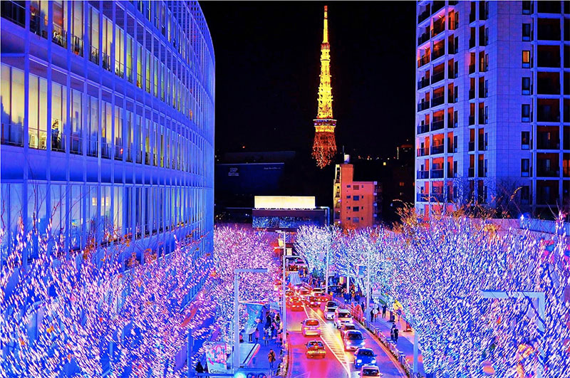 Tokyo Winter Illumination Roppongi Hills Christmas 2021