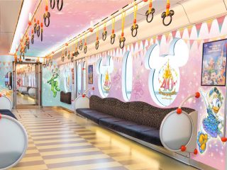 Tokyo Disney Resort เปิดตัวรถไฟธีมฉลองครบรอบ 40 ปี